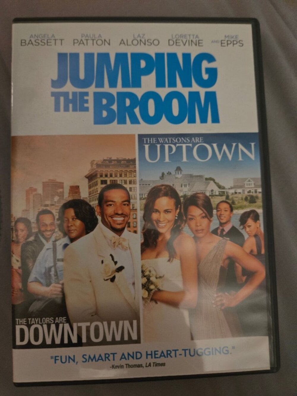 Jumping The Broom DVD - Romantic Comedy With Angela Bassett Paula Patton